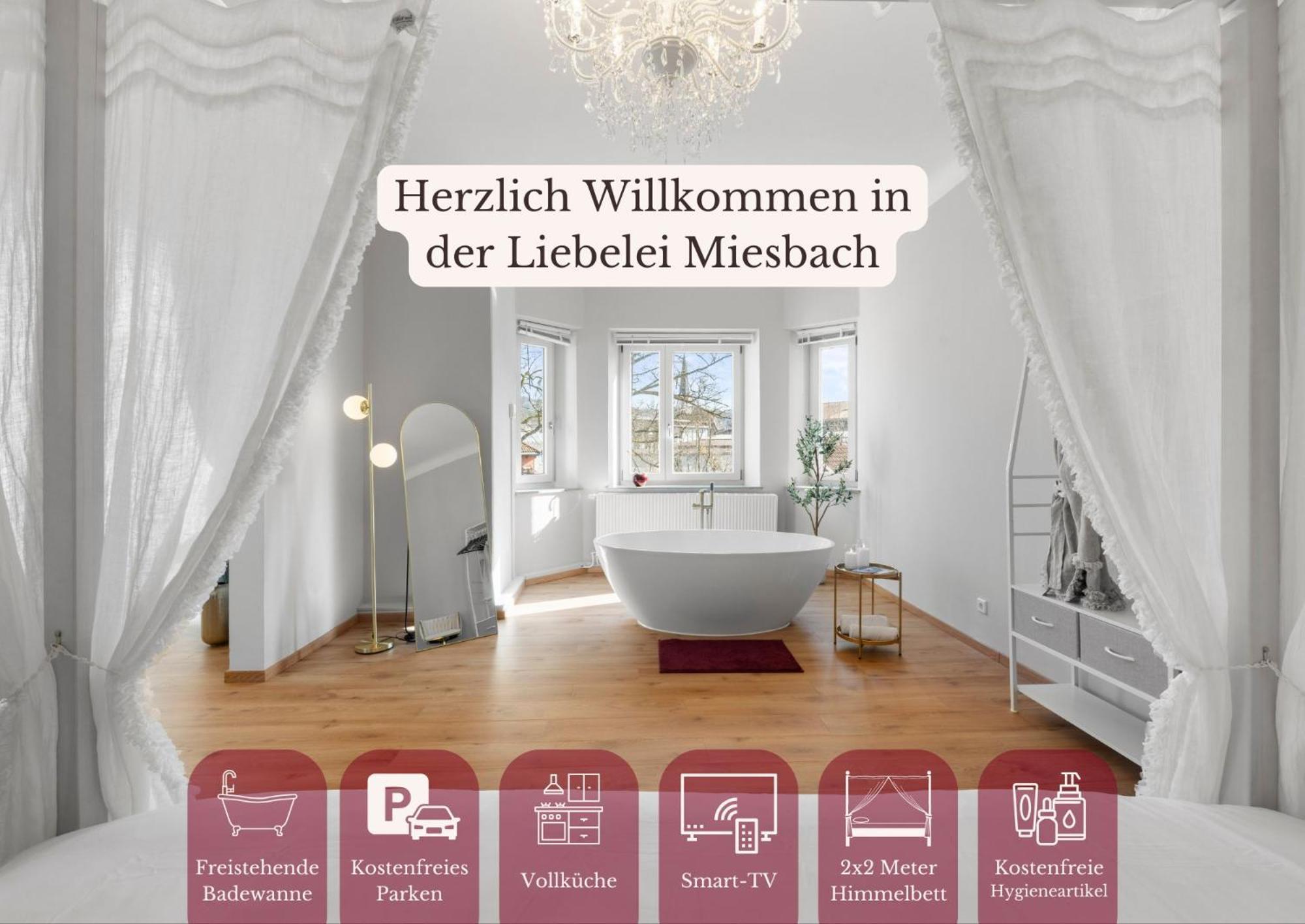 Liebelei Miesbach - Boutique-Apartment Mit Terrasse Im Zentrum Exterior foto